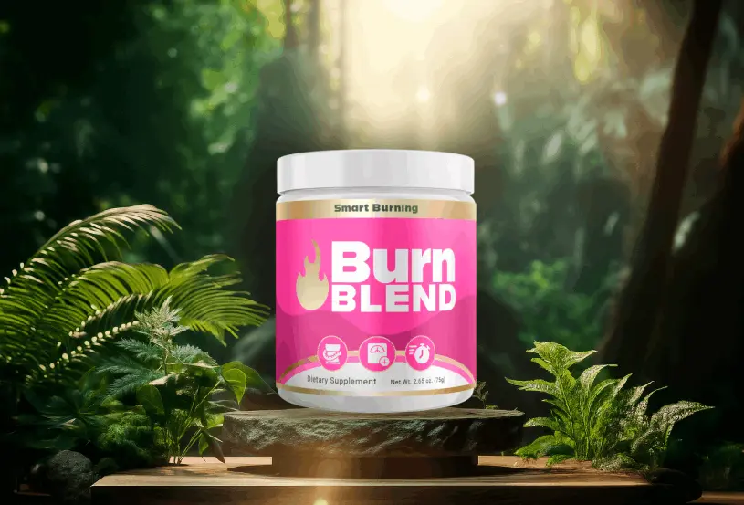 Burn Blend one bottle highlighted